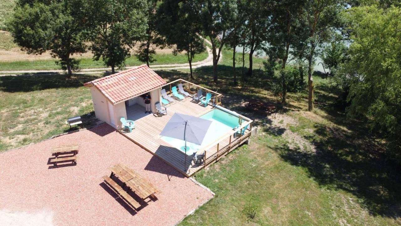 Maison De Campagne, Bord De Lac, Piscine, Billard 11 Per Plieux Kültér fotó