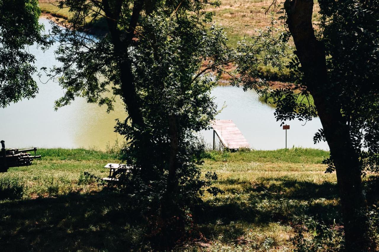 Maison De Campagne, Bord De Lac, Piscine, Billard 11 Per Plieux Kültér fotó