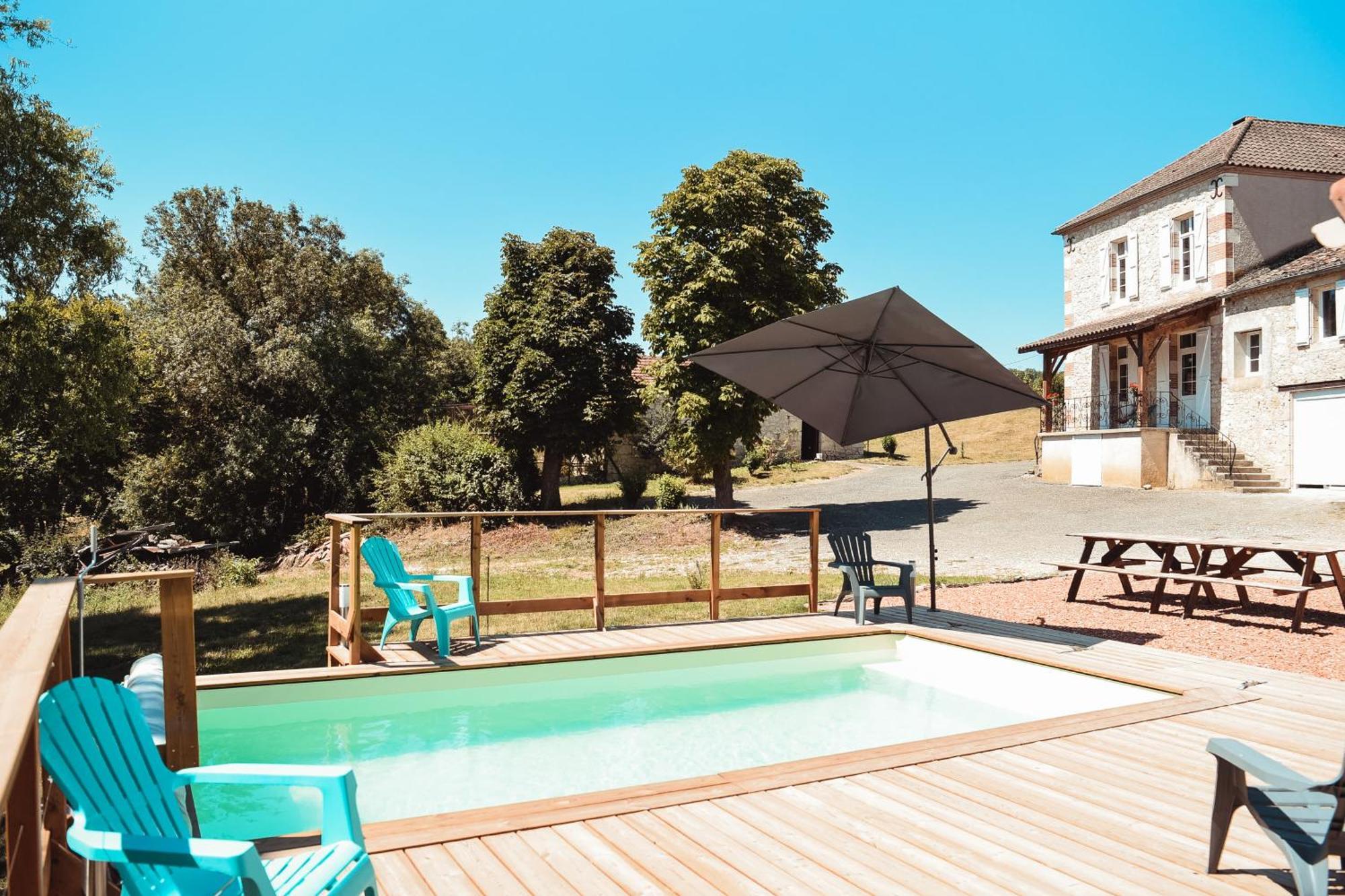Maison De Campagne, Bord De Lac, Piscine, Billard 11 Per Plieux Szoba fotó